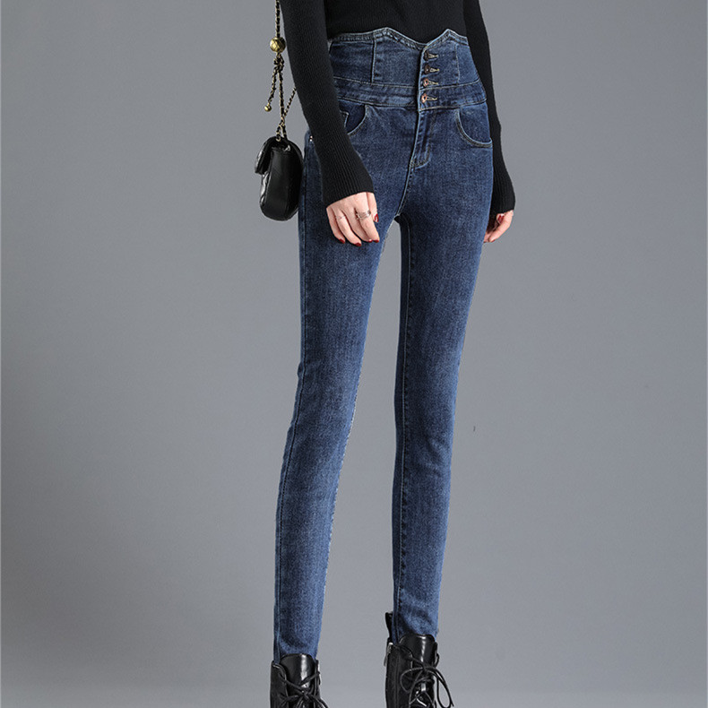 New Jeans Design Sense: Small and Tall Women's Boutique Casual and Beautiful Pants, Children's Straight Tube Pants, Thermal Insulation