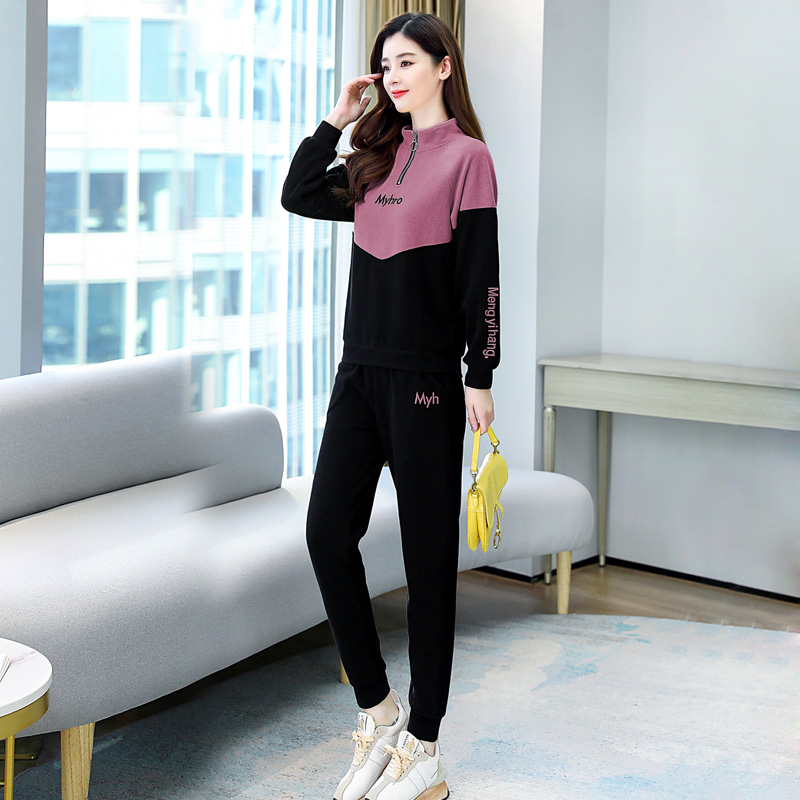 2022New Fashion Two Piece Set for Women's Work in Early Autumn of the Year Korean Edition Foreigner Style Age Reducing Sweater Large Women's Wear